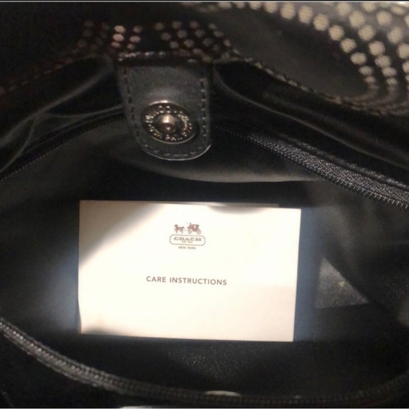 NWOT COACH Purse Satchel W/ 2 Arm Straps & 1 Shoulder Reinforced For Versatility - Picture 10 of 12